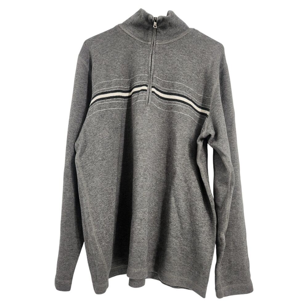 Banana Republic Gray Pullover Sweatshirt - Men's Size Large